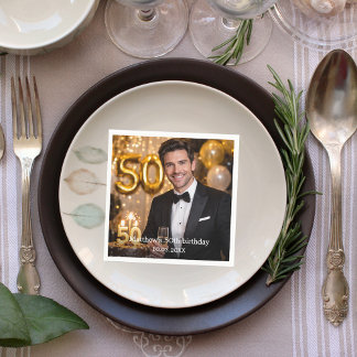 Serviette En Papier Photo birthday party