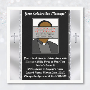 Serviette En Papier PHOTO et personnalisation, Christian Paper Napkins
