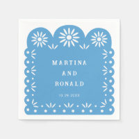 PICADO DE PEAU MEXICAIN Bleu