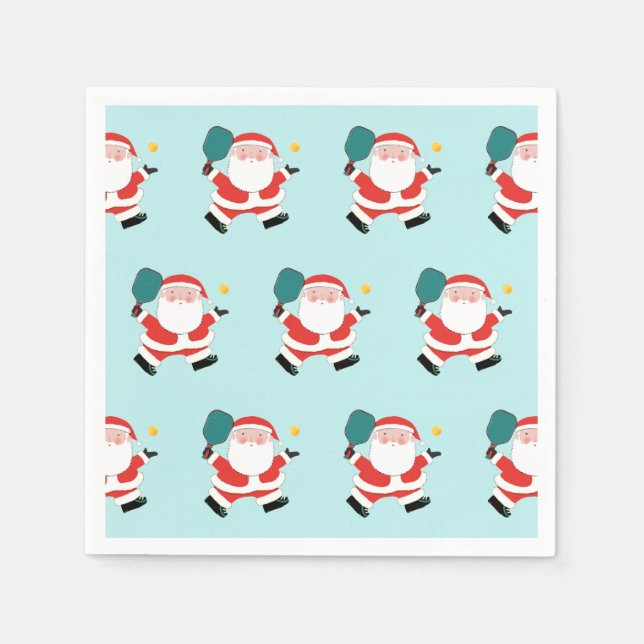 Serviette En Papier Pickleball (Devant)