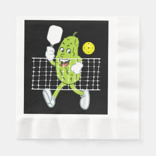 Serviette En Papier Pickleball Jouer - Drôle Pickleball Paddle