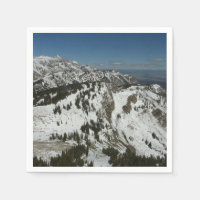 Pics neigeux des monts Grand Teton I Photographie