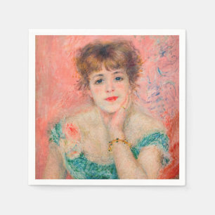 Serviette En Papier Pierre-Auguste Renoir - Actrice Jeanne Samary