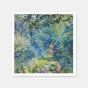 Serviette En Papier Pierre-Auguste Renoir - Chemin dans la Forêt