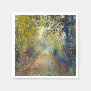 Serviette En Papier Pierre-Auguste Renoir - Dans les bois