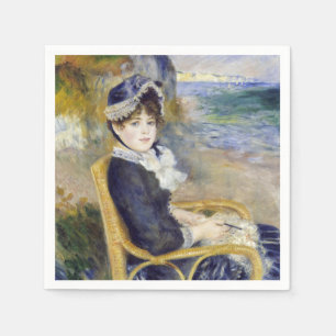 Serviette En Papier Pierre-Auguste Renoir - En bord de mer