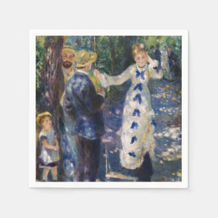 Serviette En Papier Pierre-Auguste Renoir - La Balançoire