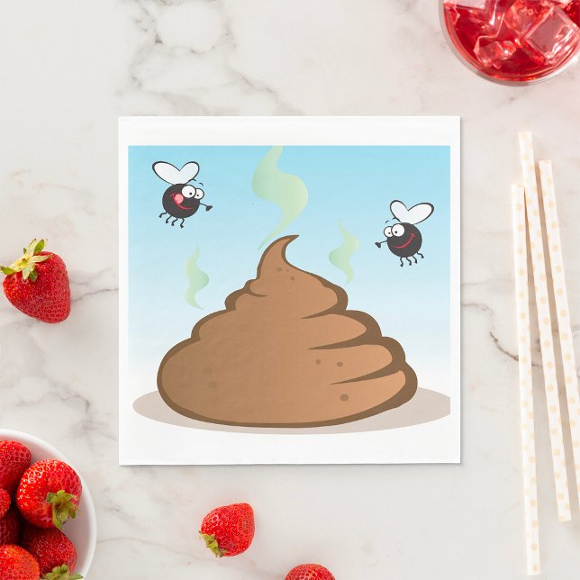 Serviette En Papier Pile Puant De Poop (Créateur téléchargé)