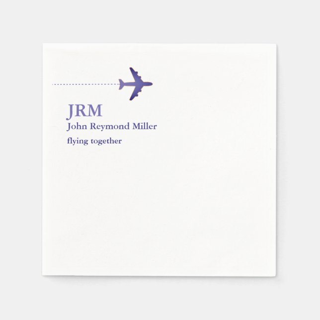 Serviette En Papier Pilote aérien Aero (Devant)