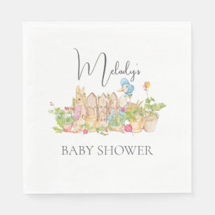 Serviette En Papier Pingouins classiques Peter Rabbit