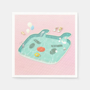 Serviette En Papier Piscine