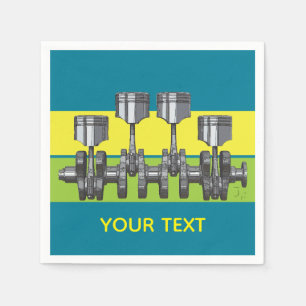 Serviette En Papier Piston Crankshaft