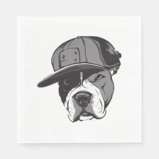 Serviette En Papier Pitbull Gangster