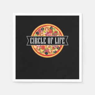 Serviette En Papier Pizza