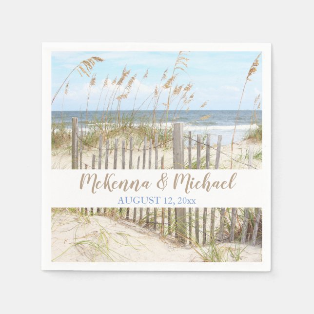 Serviette En Papier Plage serviettes (Devant)