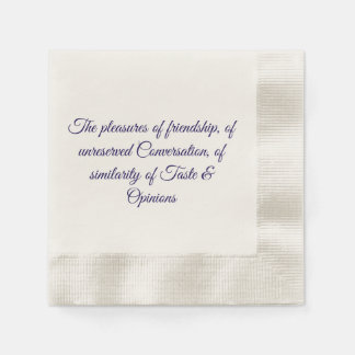 Serviette En Papier Plaisirs de serviettes d'amitié