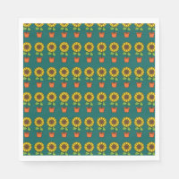 Plante de tournesol Kawaii dans un pot