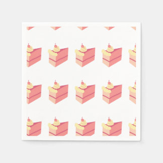 SERVIETTE EN PAPIER PLAQUE DE GÂTEAU