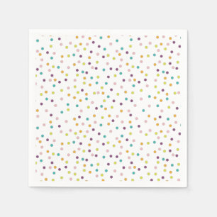 Serviette En Papier Plaques de papier Polka Cute