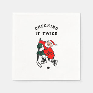 Serviette En Papier Plaques Papier de hockey de vacances Naples