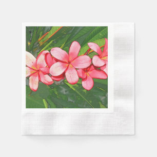 Serviette En Papier Plumerias