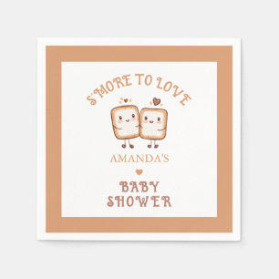 Serviette En Papier Plutôt pour aimer Baby shower aventure