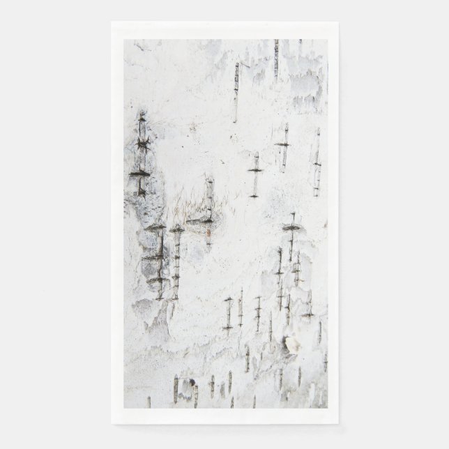 Serviette En Papier Poche d'écorce de bouleau (Devant)