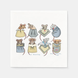 Serviette En Papier Pocket Mice