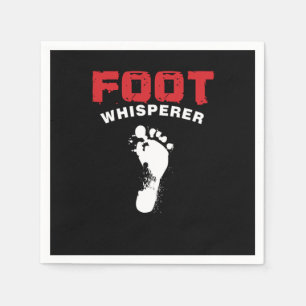 Serviette En Papier Podiatriste Pied Docteur Médecin Podiatrique Pied