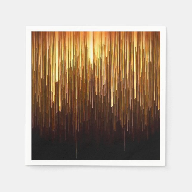 Serviette En Papier Points de lumière (Devant)