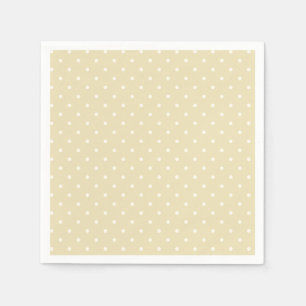 Serviette En Papier Points noirs de début d'automne Classique Blé do