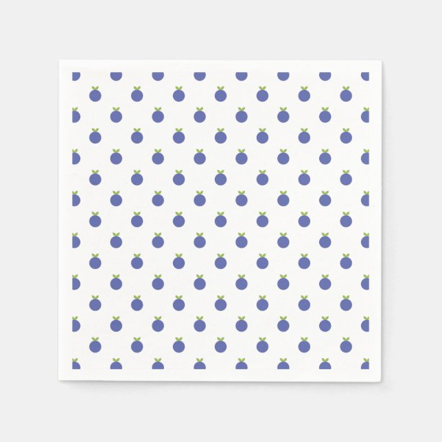 Serviette En Papier Pois de fruits (Devant)