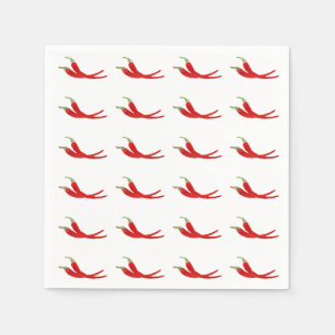 Serviette En Papier Poivron rouge