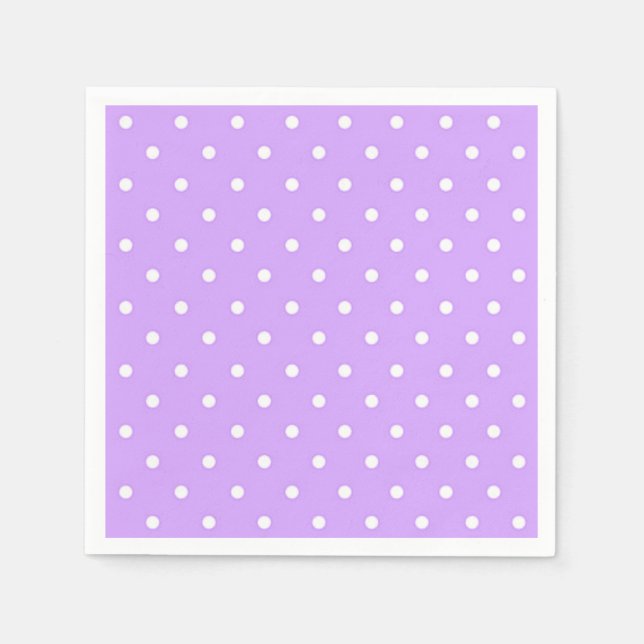 Serviette En Papier Polka dot (Devant)