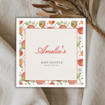 Pomme De Notre Oeil Automne Baby shower D'Automne 