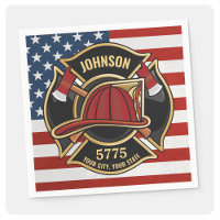Pompier Secourt incendie Département USA Drapeau p