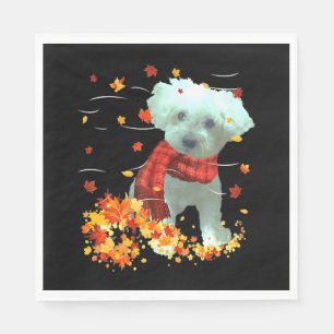 Serviette En Papier Poodle
