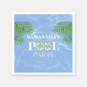 Serviette en papier Pool Paty