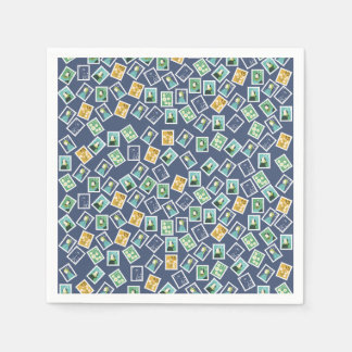 Serviette En Papier Postal Worker Paper Napkins