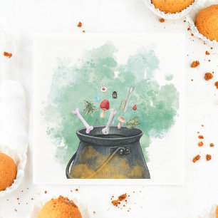 Serviette En Papier Potions, sorts et sorcières magiques Cauldron Hall