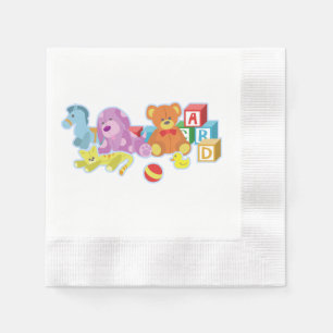 Serviette En Papier Poupées mignonnes