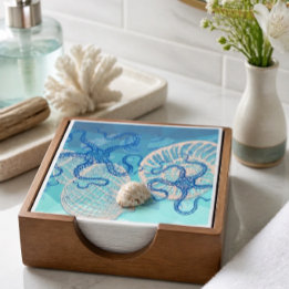 Serviette en papier pour cocktail avec impression 