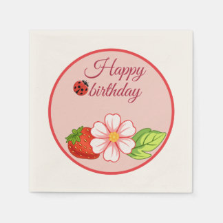 Serviette en papier pour fête