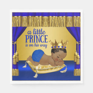 Serviette en papier pour la fête prénatale du prin