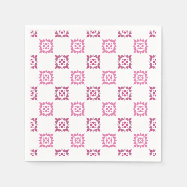 Serviette en papier pour la Saint-Valentin (Devant)