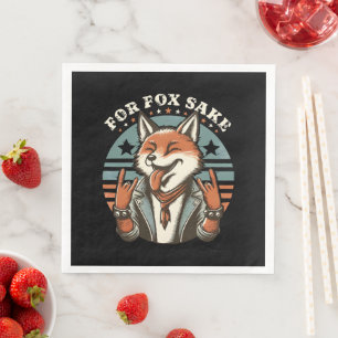 Serviette En Papier Pour l'amour du renard