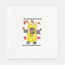 Serviette en papier pour l'anniversaire des enfant
