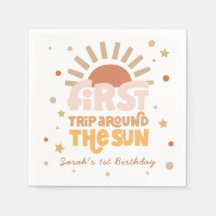 Premier tour autour du soleil Rétro 1er anniversai