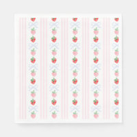 Première aquarelle de Preppy Berry Birthday Strawb