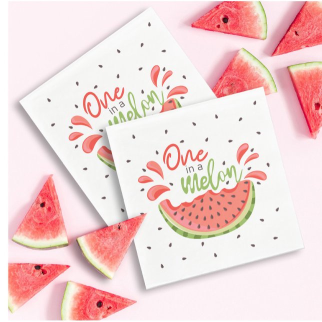 Serviette En Papier Première pastèque d'un Melon (Créateur téléchargé)